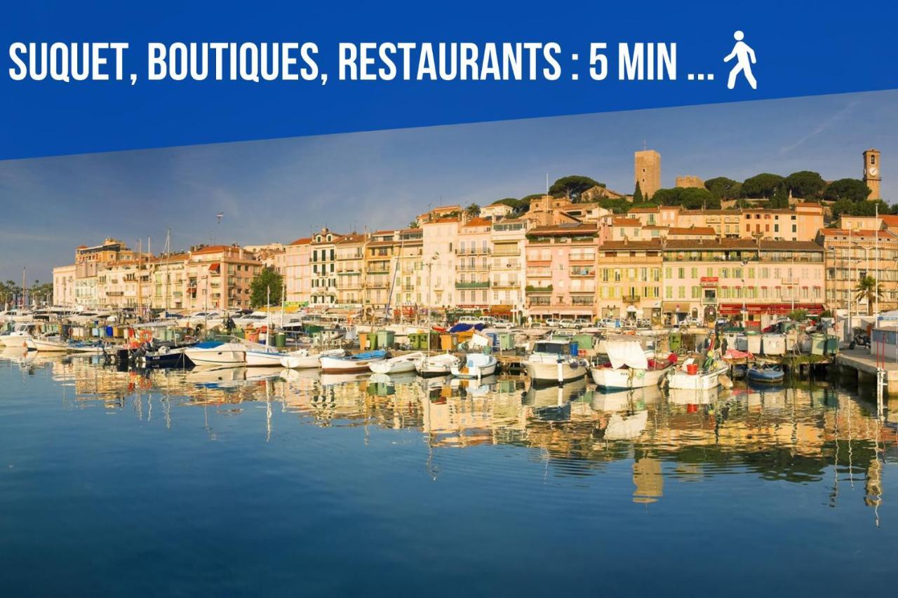 Le Dol - 150M Plages - Suquet - Verriere Cote D'Azur Cannes Eksteriør billede