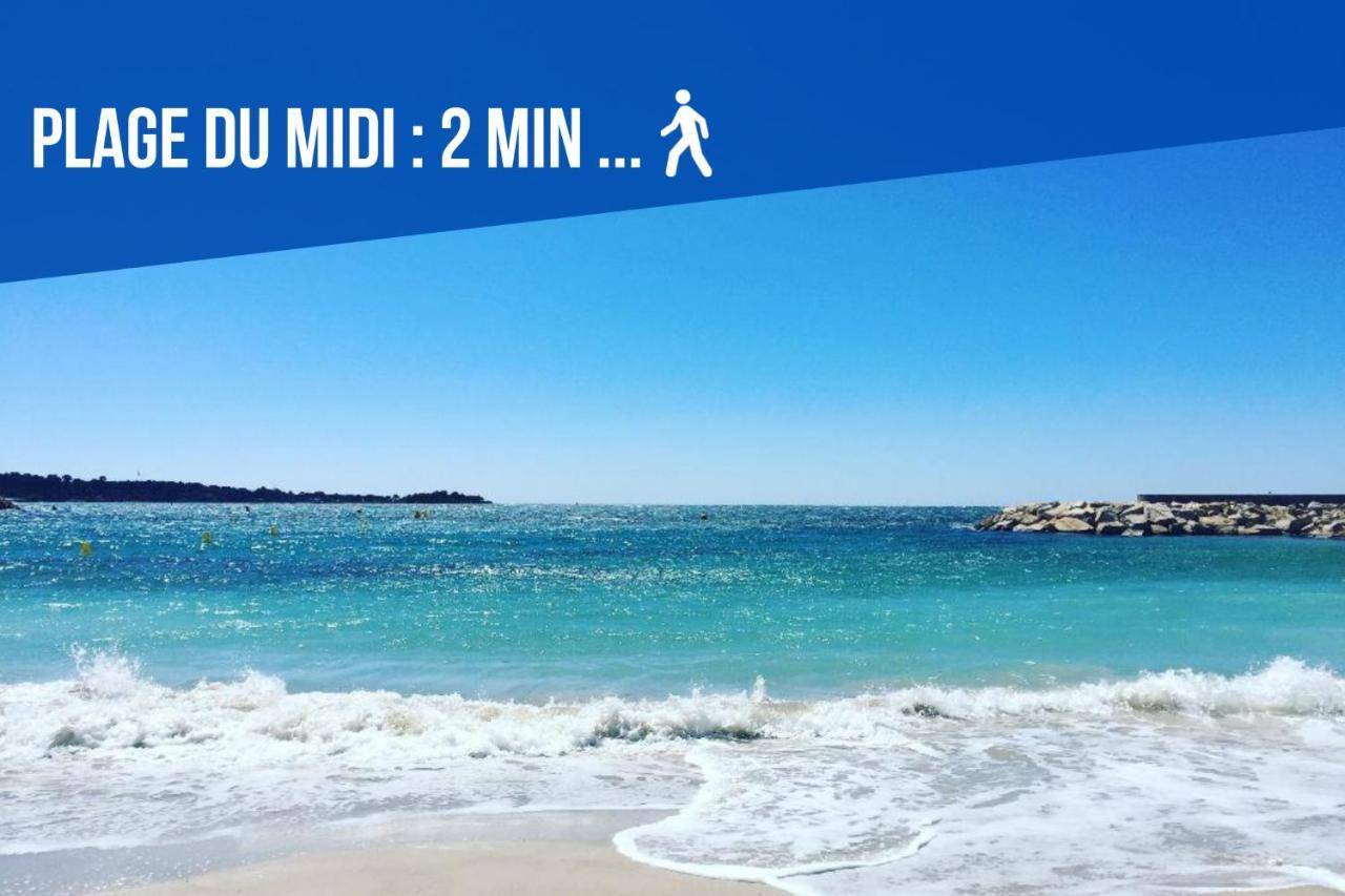 Le Dol - 150M Plages - Suquet - Verriere Cote D'Azur Cannes Eksteriør billede